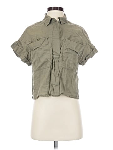 Banana Republic Short Sleeve Button-Down Shirt (view 1)