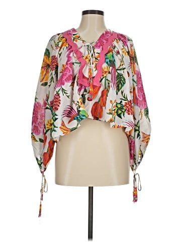 FARM Rio 3/4 Sleeve Blouse (view 1)