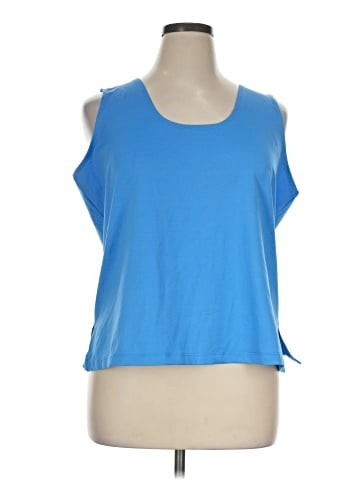 Susan Graver Sleeveless T-Shirt (view 1)