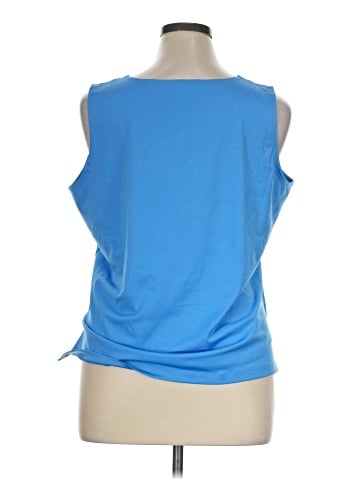 Susan Graver Sleeveless T-Shirt (view 2)