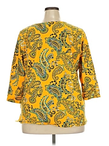 Jessica London 3/4 Sleeve Blouse (view 2)