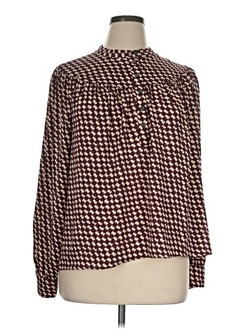 Ann Taylor Long Sleeve Blouse (view 1)