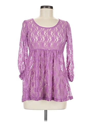 Weavers 3/4 Sleeve Blouse (view 1)