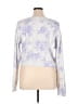 Mi ami Floral Purple Pullover Sweater Size XL - photo 2