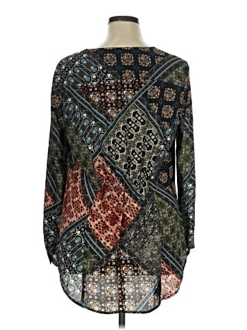 Notations Long Sleeve Blouse (view 2)