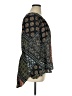 Notations 100% Polyester Paisley Gray Long Sleeve Blouse Size XL - photo 4