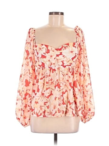 Flying Tomato 3/4 Sleeve Blouse (view 1)