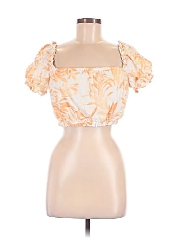 Abercrombie & Fitch Short Sleeve Blouse (view 1)