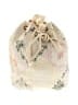 LoveShackFancy 100% Cotton Ivory Bucket Bag One size - photo 1