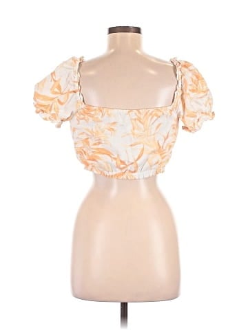 Abercrombie & Fitch Short Sleeve Blouse (view 2)