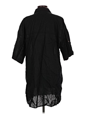 H&M L.O.G.G. 3/4 Sleeve Button-Down Shirt (view 2)