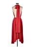 Moda International Solid Red Cocktail Dress Size M - photo 2