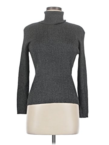 Dana Buchman Long Sleeve Turtleneck (view 1)