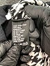 August Silk Houndstooth Black Cardigan Size M - photo 8