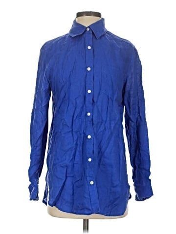 Moda International Long Sleeve Button-Down Shirt (view 1)