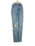 Paige Hearts Blue Jeans Size 27 waist - photo 1