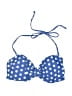 Bongo Polka Dots Blue Swimsuit Top Size L - photo 1