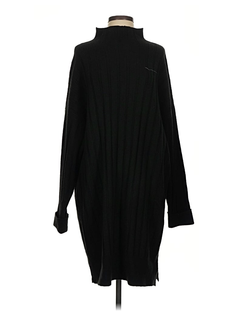 Pre-owned Topshop Turtleneck Sweater In Black