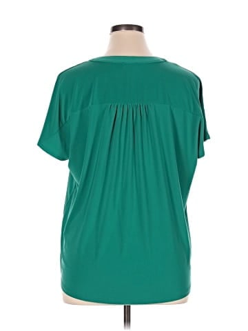 Jones New York Signature Short Sleeve Blouse (view 2)