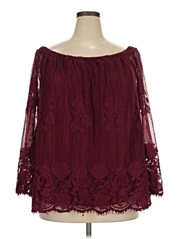 Arizona Jean Company 3/4 Sleeve Blouse (view 1)