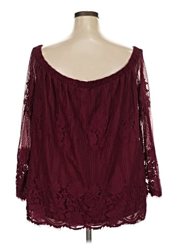 Arizona Jean Company 3/4 Sleeve Blouse (view 2)