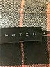 Hatch 100% Cotton Plaid Black Long Sleeve Blouse Size XS Maternity (0) - photo 6