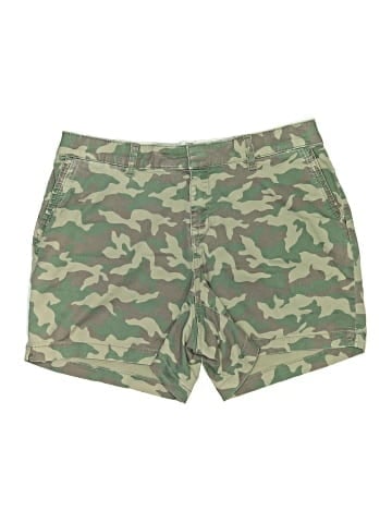 Lane Bryant Khaki Shorts (view 1)