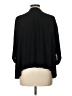 August Silk 100% Rayon Black 3/4 Sleeve Blouse Size L - photo 2