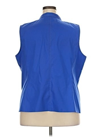 Jones New York Collection Sleeveless Button-Down Shirt (view 2)