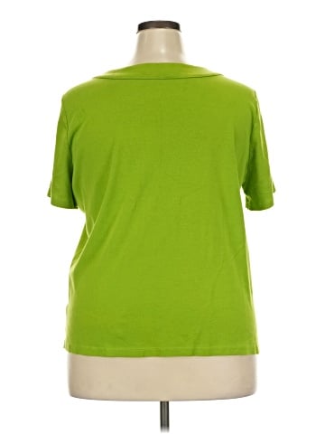 St. John's Bay Short Sleeve Blouse (view 2)