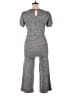 Habitual Solid Gray Jumpsuit Size 14 - photo 2