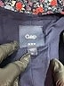 Gap Outlet 100% Cotton Floral Blue Blazer Size 12 - photo 6