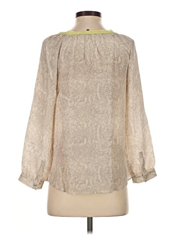 Rebecca Taylor 3/4 Sleeve Silk Top (view 2)