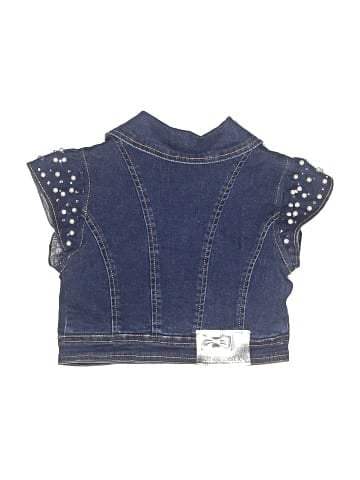 Monnalisa Denim Vest (view 2)