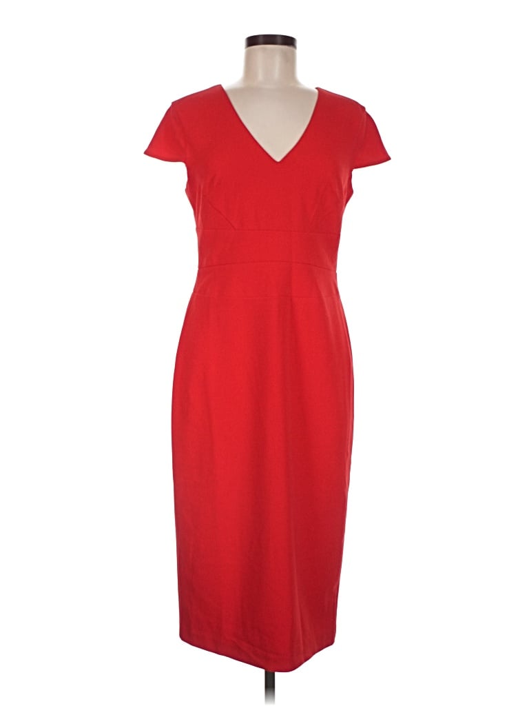 Pre-owned Donna Morgan Cocktail Dress In Red