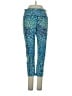 Lands' End Animal Print Blue Active Pants Size S - photo 1