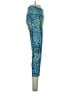 Lands' End Animal Print Blue Active Pants Size S - photo 4
