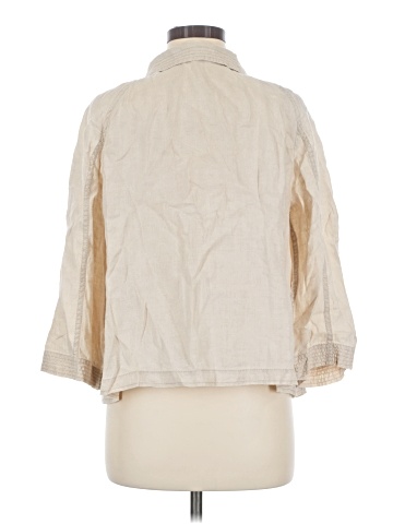 DKNY 3/4 Sleeve Button-Down Shirt (view 2)