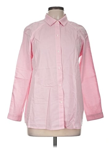 J. McLaughlin 3/4 Sleeve Button-Down Shirt (view 1)