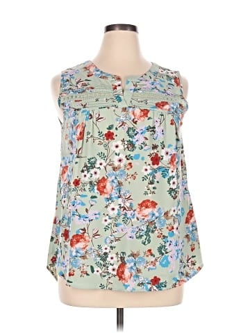 Suzanne Betro Sleeveless Blouse (view 1)