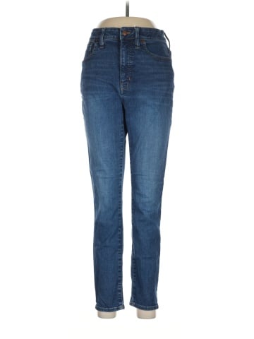Madewell Curvy High-Rise Skinny Jeans in Lanette Wash (view 1)