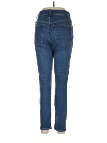 Madewell Curvy High-Rise Skinny Jeans in Lanette Wash (view 2)