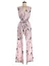Matty M Floral Pink Jumpsuit Size M - photo 1