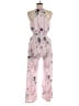 Matty M Floral Pink Jumpsuit Size M - photo 2