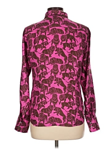 J.Crew Collection Long Sleeve Blouse (view 2)