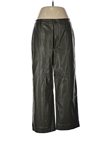 Madewell Slim Emmett Wide-Leg Pants in Vegan Leather (view 1)