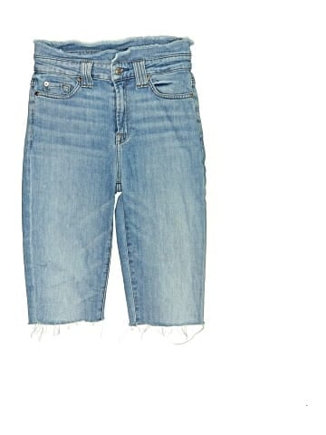 7 For All Mankind Denim Shorts (view 1)