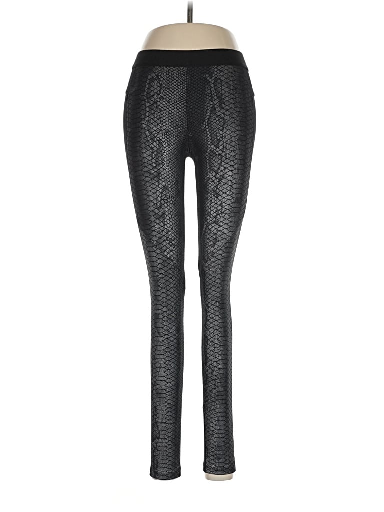 Pre-owned David Lerner Leggings In Black