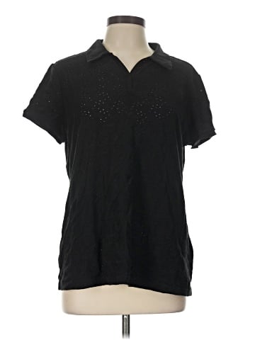 Weekends by Chico's Short Sleeve Polo (view 1)