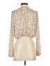 H&M Gold Long Sleeve Blouse Size S - photo 2